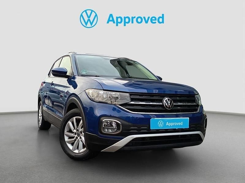 Usado VW T-Cross Advance 110 CV (80 kW) 2022 Azul SUV