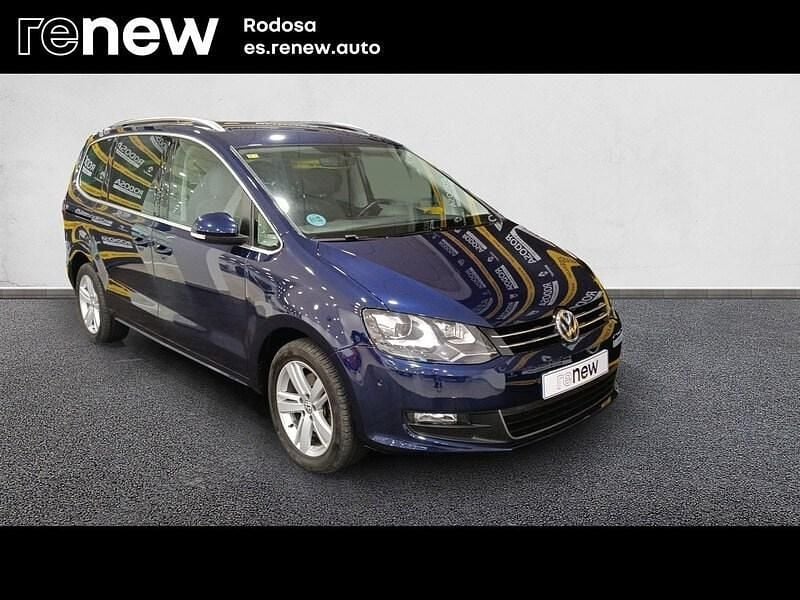Usado VW Sharan Advance 184 CV (135 kW) 2018 Azul Monovolumen