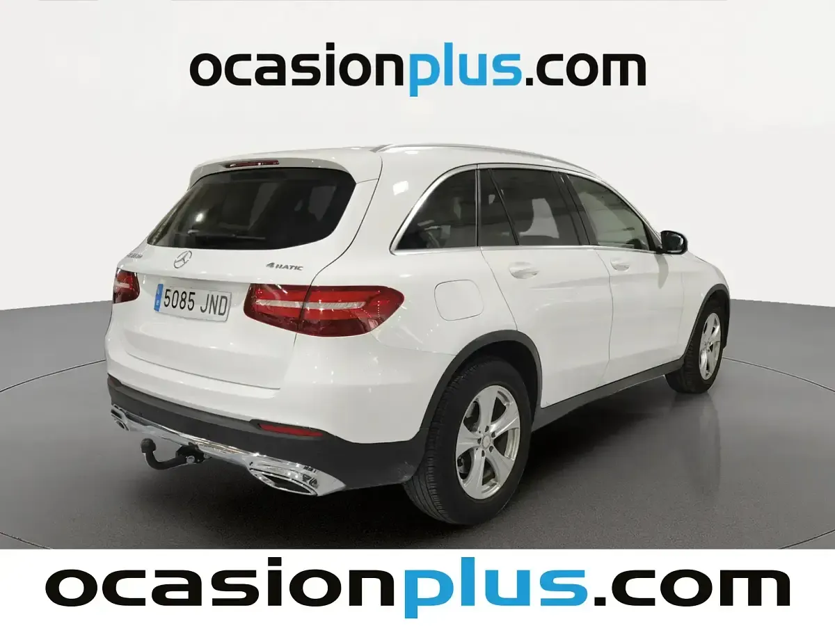 Usado Mercedes GLC220 170 CV (125 kW) 2016 Blanco SUV