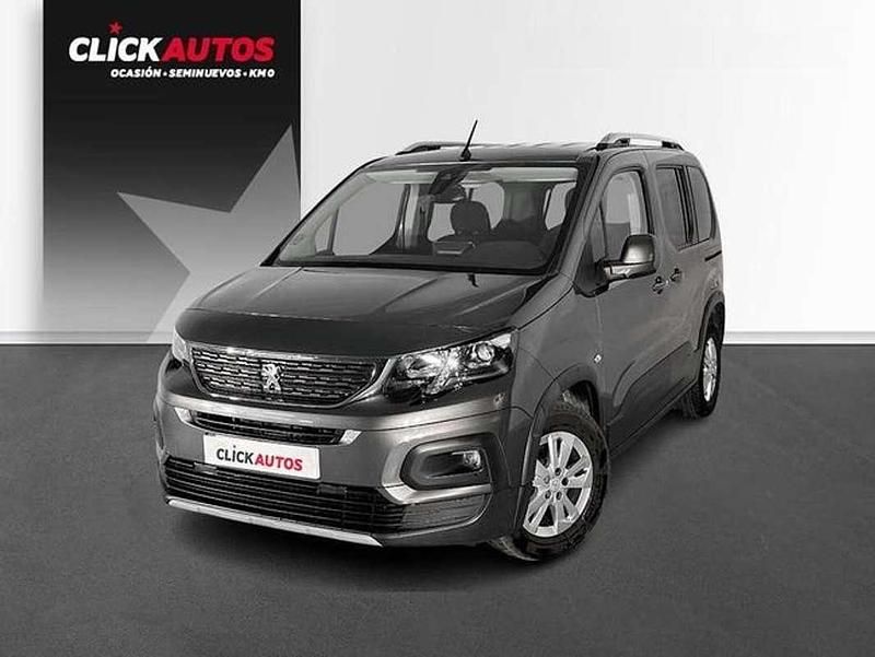 Usado Peugeot Rifter Allure 101 CV (74 kW) 2021 Gris Monovolumen