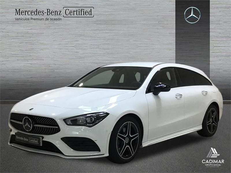 Blanco polar Usado 2023 Mercedes CLA200 Shooting Brake Familiar | 36.500 € (Buen precio) - Imagen 1/4