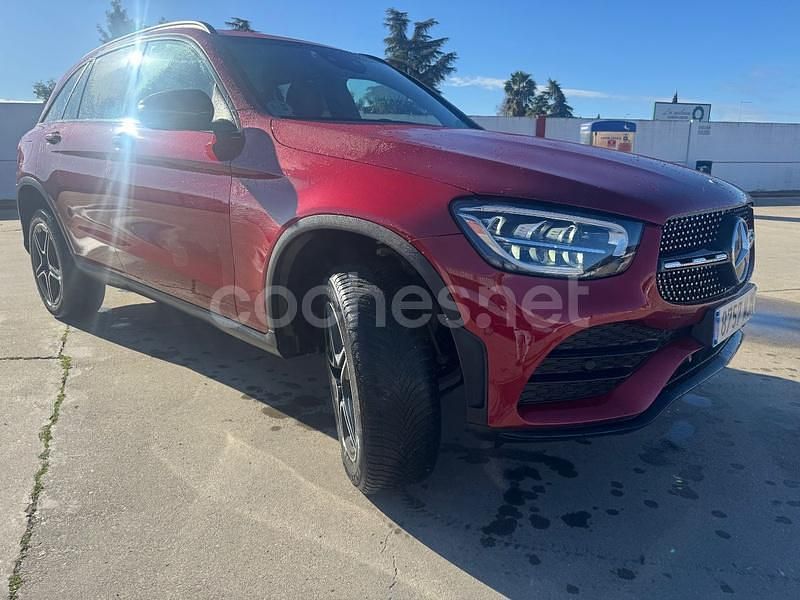 Granate Usado 2020 Mercedes GLC300 SUV | 38.900 € (Un poco caro) - Imagen 1/4