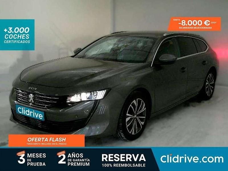 Gris Usado 2020 Peugeot 508 SW Allure Familiar | 12.990 € (Super precio) - Imagen 1/3