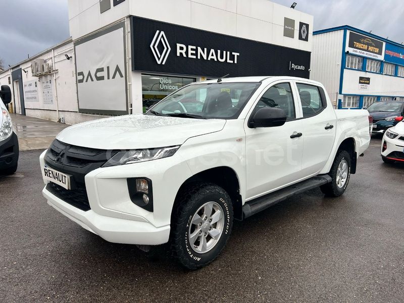Blanco Usado 2022 Mitsubishi L200 Motion Recogida | 32.990 € (Un poco caro) - Imagen 1/4