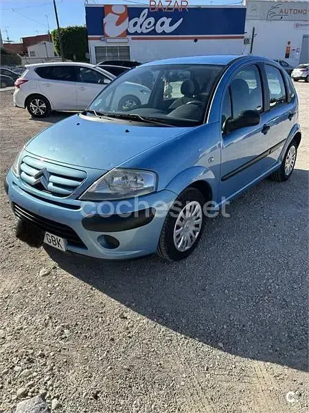 Usado Citroën C3 61 CV (44 kW) 2008 Azul Berlina