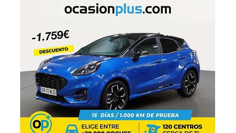 Usado Ford Puma ST-Line X 125 CV (91 kW) 2023 Azul SUV