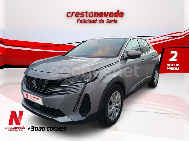 Gris / plata Usado 2021 Peugeot 3008 Allure SUV | 18.990 € (Precio justo) - Imagen 1/4