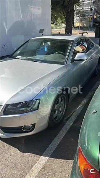 Usado Audi A5 170 CV (125 kW) 2008 Gris / plata Coupe