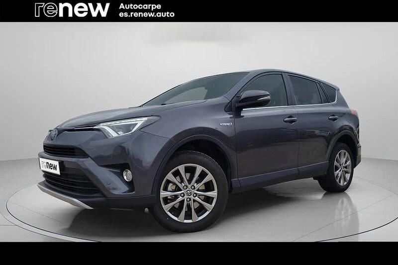 Gris Usado 2017 Toyota RAV4 Hybrid Advance SUV | 20.971 € (Buen precio) - Imagen 1/4