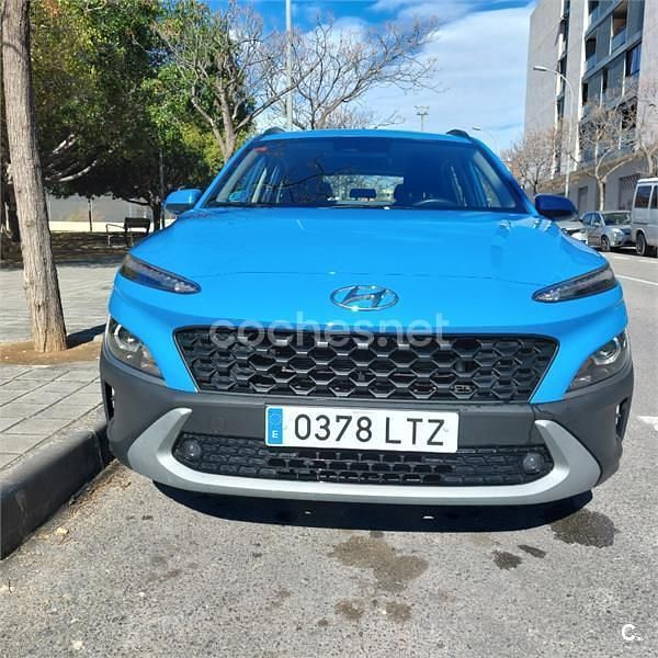 Azul Usado 2021 Hyundai Kona SUV | 18.350 € (Precio justo) - Imagen 1/4
