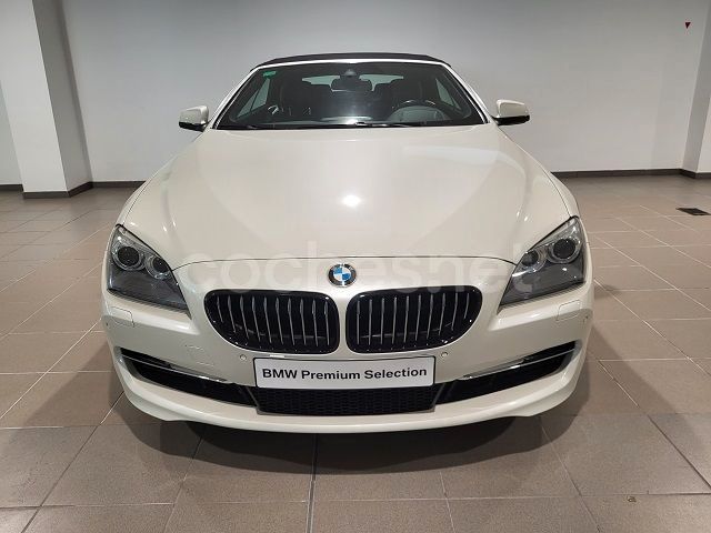 Usado BMW 640 Cabriolet 313 CV (230 kW) 2014 Blanco Descapotable