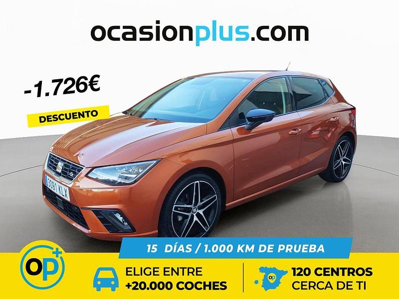 Naranja Usado 2018 Seat Ibiza FR Berlina | 18.990 € (Caro) - Imagen 1/4