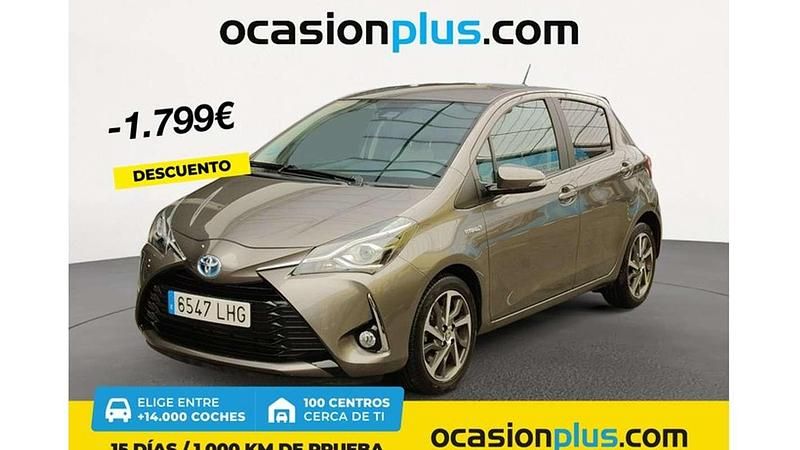 Gris Usado 2020 Toyota Yaris Hybrid Utilitario | 17.991 € (Precio justo) - Imagen 1/4