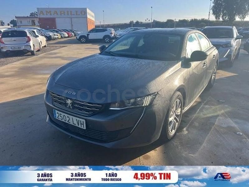 Usado Peugeot 508 Active 130 CV (95 kW) 2022 Gris / plata Berlina
