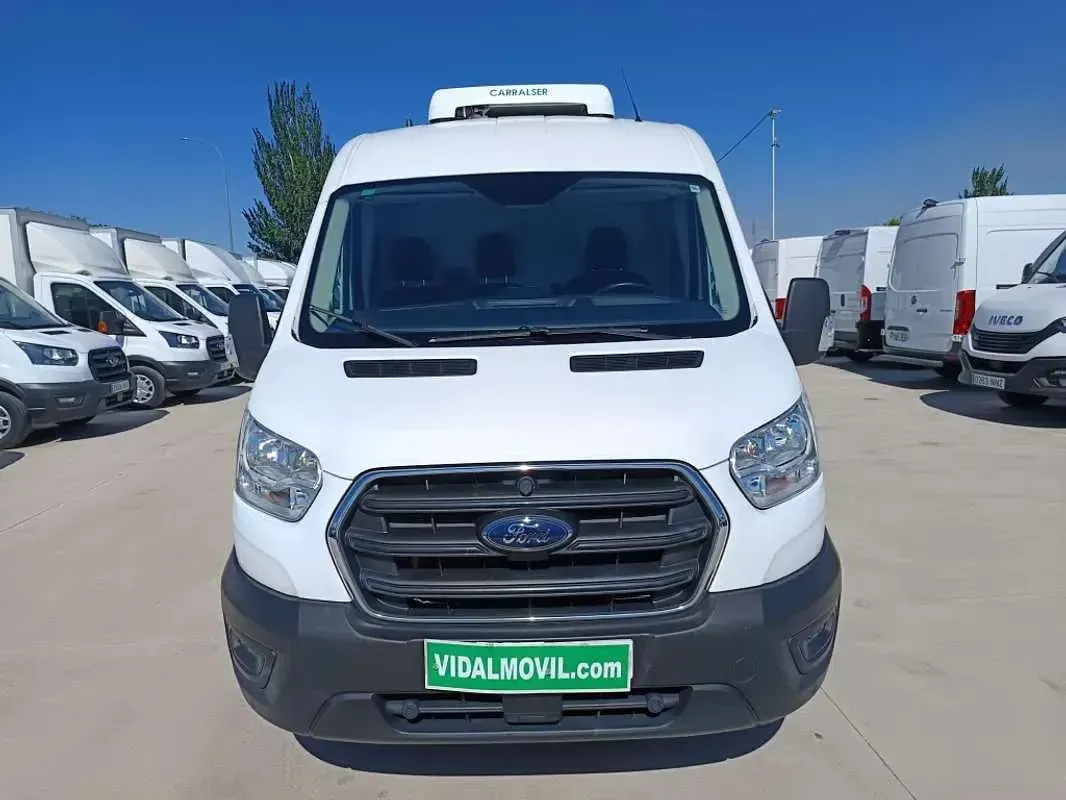 Usado Ford Transit Trend 131 CV (96 kW) 2021 Blanco Van