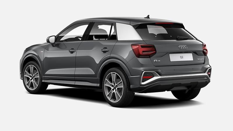 Usado Audi Q2 S-Line 110 CV (80 kW) 2021 Gris SUV