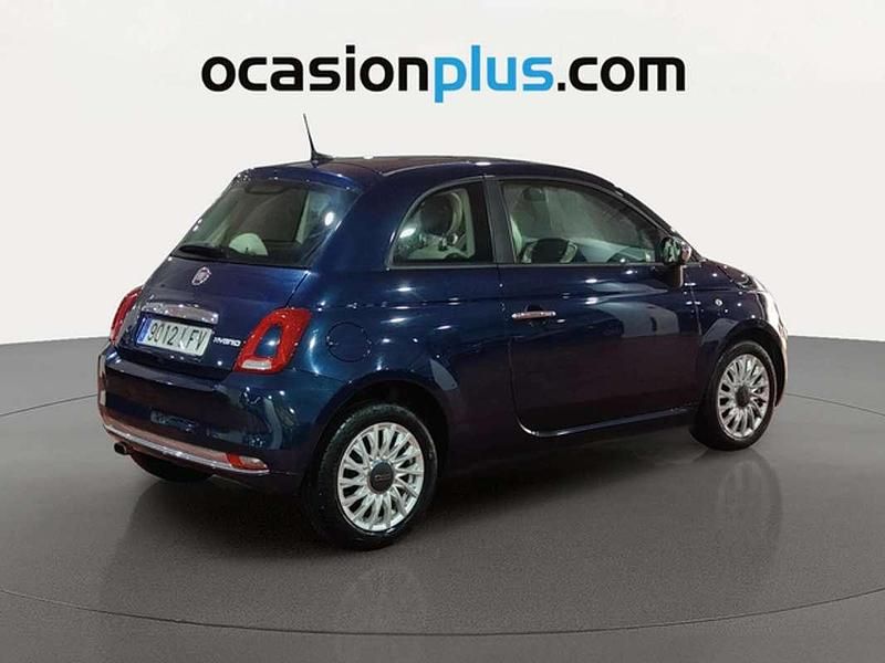 Usado Fiat 500 Lounge 70 CV (51 kW) 2020 Azul Utilitario