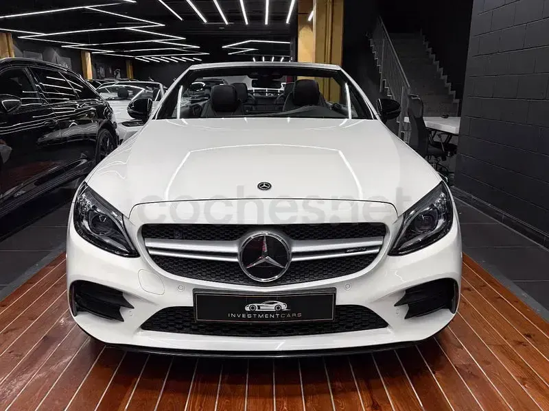 Usado Mercedes C43 AMG 390 CV (286 kW) 2018 Blanco Descapotable