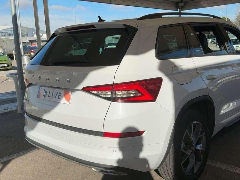 Usado Skoda Kodiaq SportLine 150 CV (110 kW) 2019 Blanco SUV