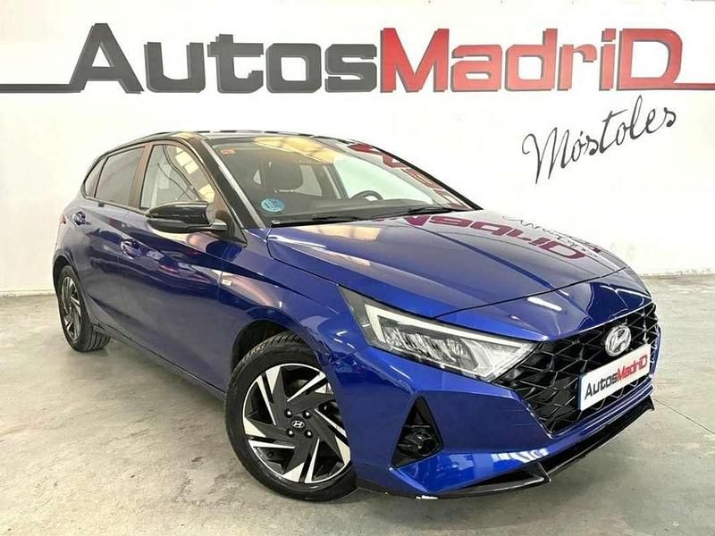 Amarillo Usado 2021 Hyundai i20 Berlina | 14.990 € (Un poco caro) - Imagen 1/4