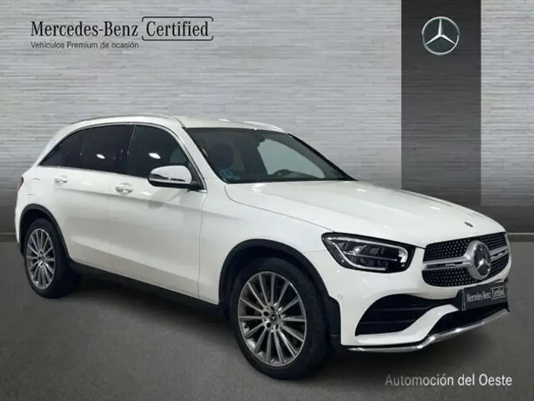 Usado Mercedes GLC200 204 CV (150 kW) 2022 Blanco SUV