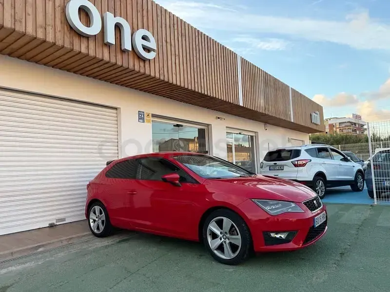 Usado Seat Leon SC FR 150 CV (110 kW) 2013 Rojo Utilitario