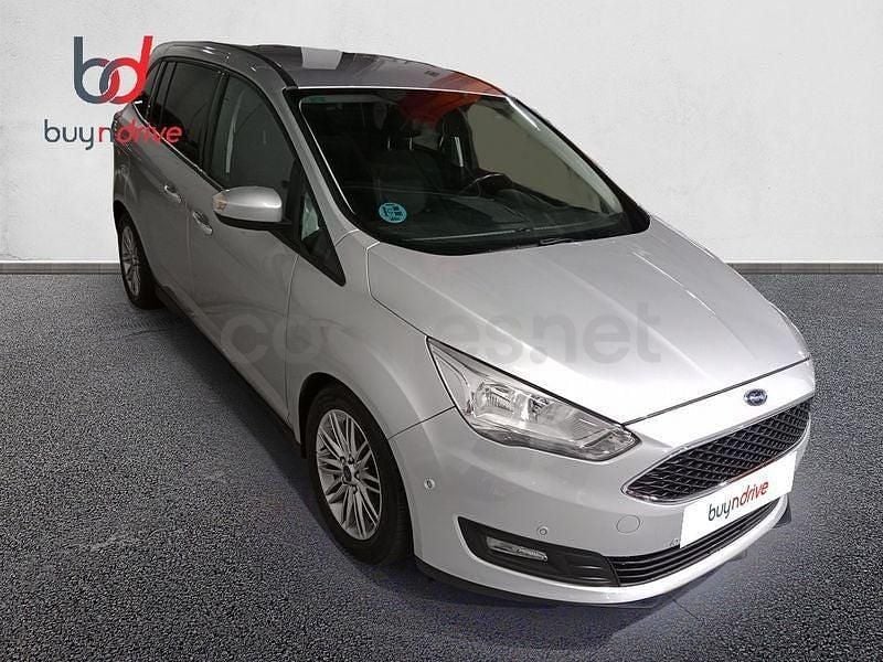 Usado Ford Grand C-Max Trend 125 CV (91 kW) 2017 Gris / plata Monovolumen
