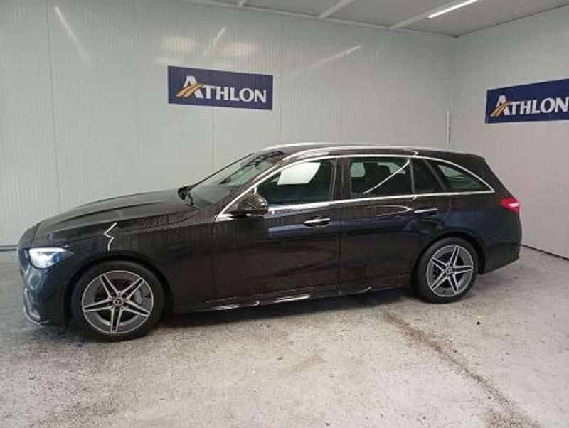 Usado Mercedes C220 200 CV (147 kW) 2024 Negro Familiar