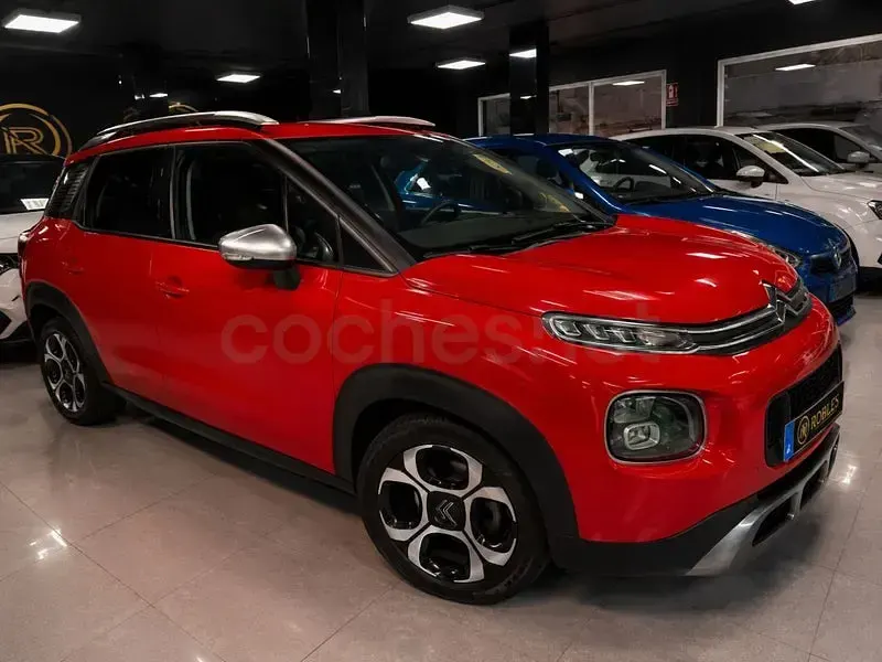 Usado Citroën C3 Aircross PureTech 110 CV (80 kW) 2017 Rojo SUV