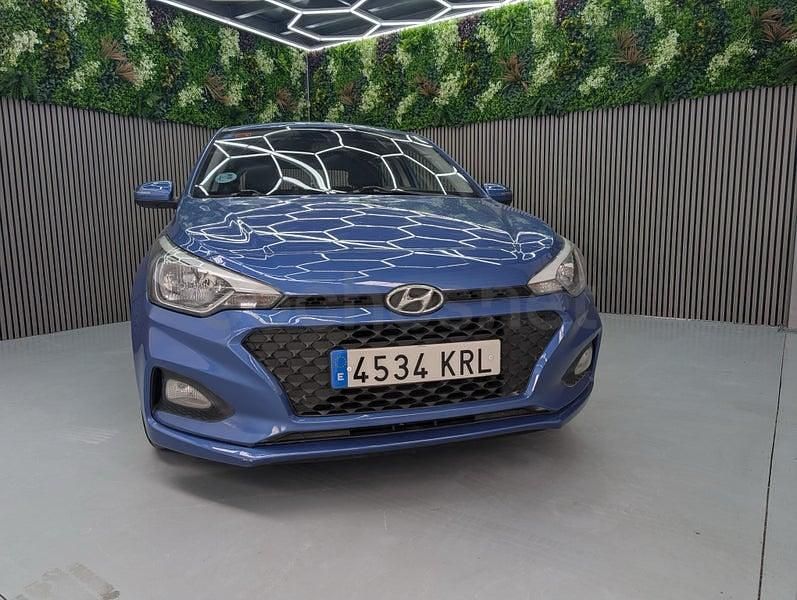 Usado Hyundai i20 84 CV (61 kW) 2019 Azul Utilitario