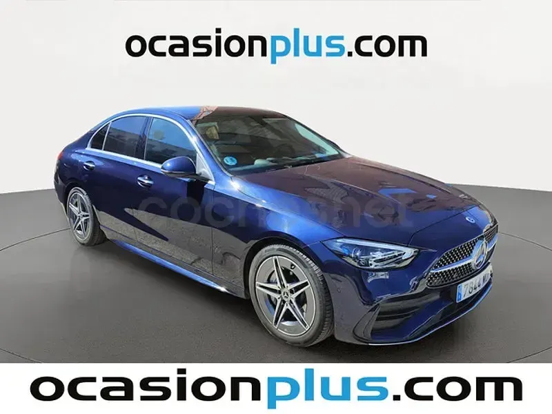 Usado Mercedes C200 163 CV (119 kW) 2023 Azul Berlina
