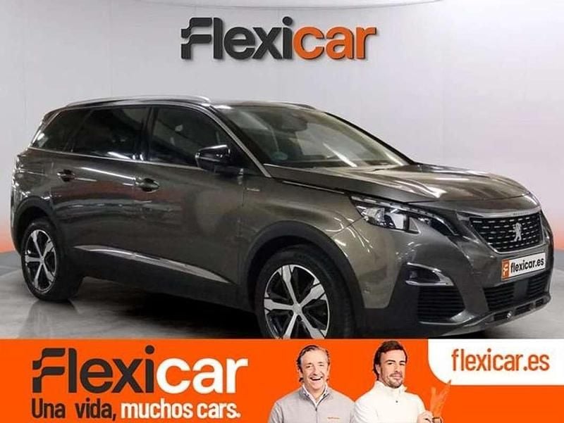 Verde Usado 2019 Peugeot 5008 Style Monovolumen | 16.990 € (Precio justo) - Imagen 1/4