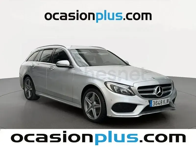 Usado Mercedes C220 170 CV (125 kW) 2018 Gris / plata Familiar