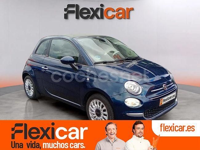 Azul Usado 2021 Fiat 500C Dolcevita Descapotable | 10.990 € (Buen precio) - Imagen 1/4
