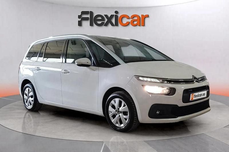 Blanco Usado 2017 Citroën Grand C4 Picasso Live Monovolumen | 9990 € (Precio justo) - Imagen 1/4