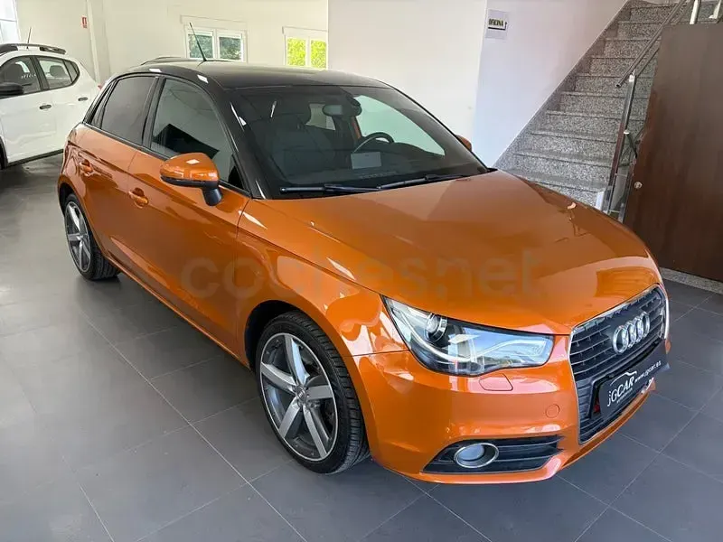 Usado Audi A1 Sportback Ambition 143 CV (105 kW) 2013 Naranja Utilitario