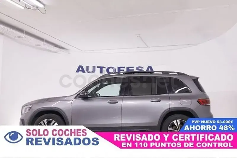 Usado Mercedes GLB200 163 CV (119 kW) 2022 Gris / plata SUV