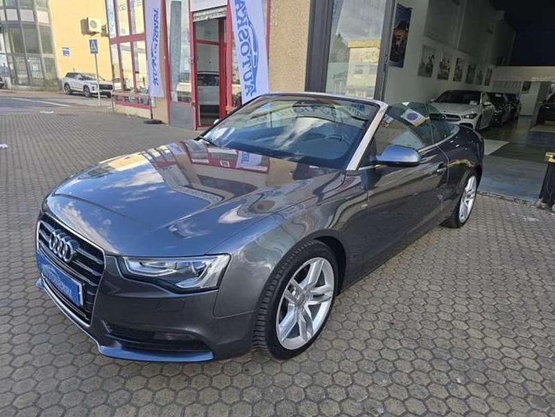 Usado Audi A5 Cabriolet 204 CV (150 kW) 2015 Gris Descapotable