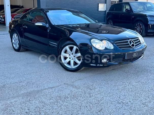Usado Mercedes SL500 306 CV (225 kW) 2003 Negro Descapotable