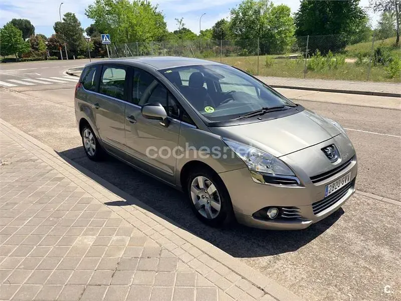 Usado Peugeot 5008 Premium 150 CV (110 kW) 2010 Beige Monovolumen