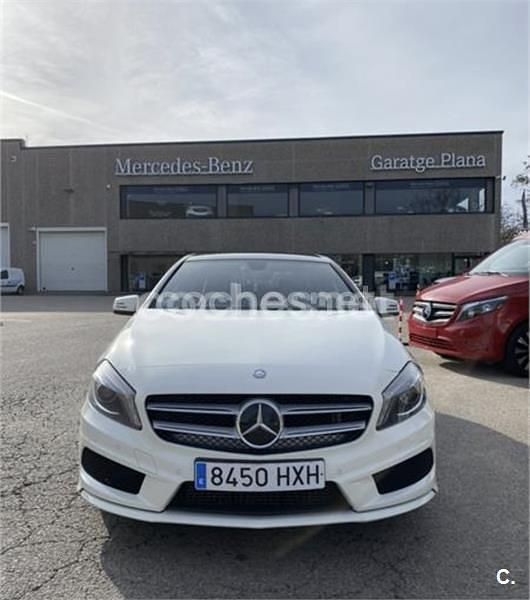 Usado Mercedes A220 AMG line 170 CV (125 kW) 2014 Blanco Berlina