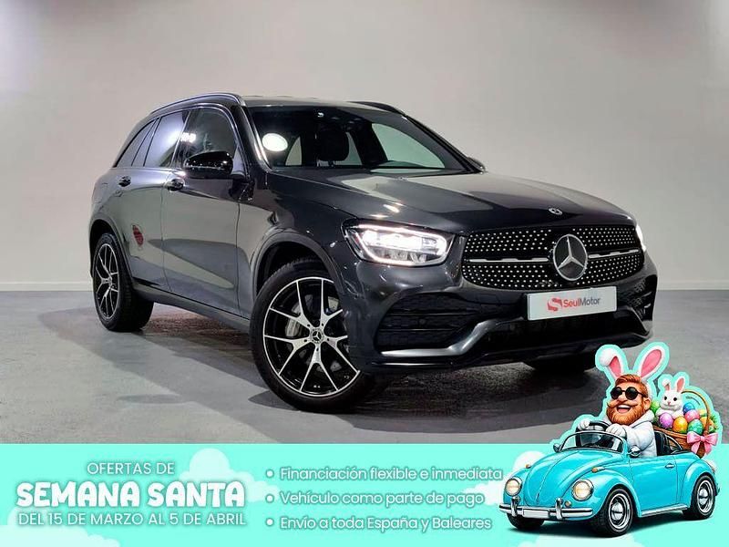 Usado Mercedes GLC300 245 CV (180 kW) 2021 Gris / plata SUV