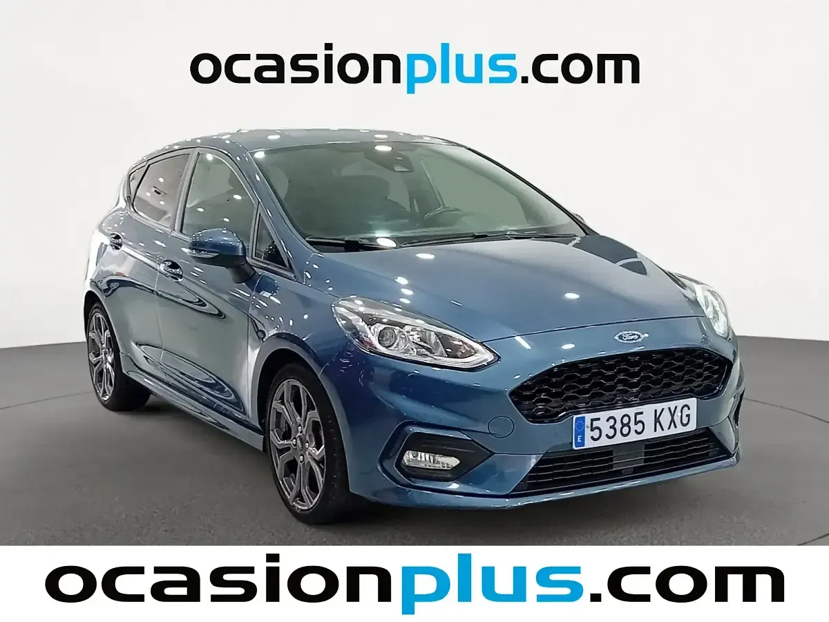 Usado Ford Fiesta ST-Line 100 CV (73 kW) 2019 Azul Utilitario