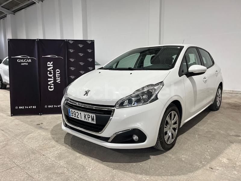 Brugt Peugeot 208 Style 100 HK (73 kW) 2018 Hvid Hatchback