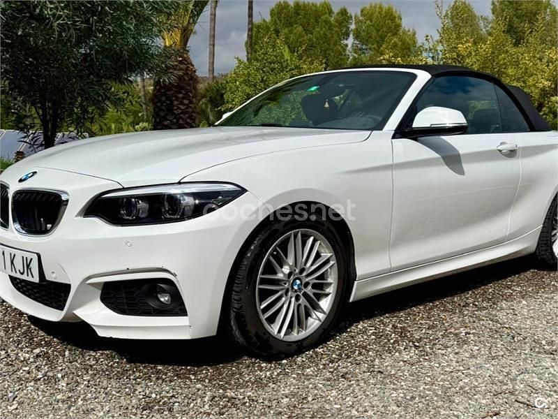 Blanco Usado 2018 BMW 220 Descapotable | 22.100 € (Precio justo) - Imagen 1/4