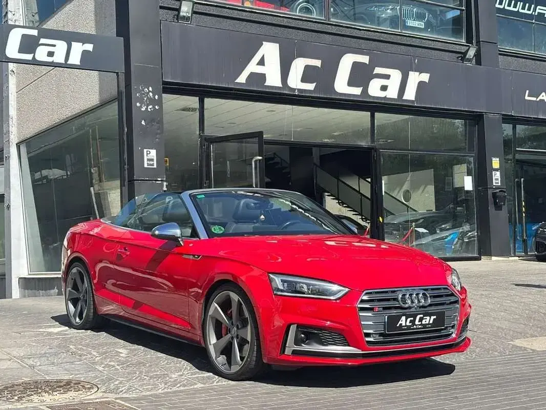 Usado Audi S5 Cabriolet 354 CV (260 kW) 2017 Rojo Descapotable