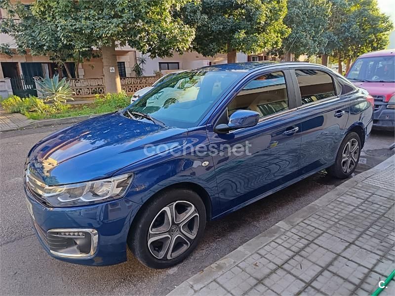 Usado Citroën C-Elysee I Shine 100 CV (73 kW) 2018 Azul Berlina