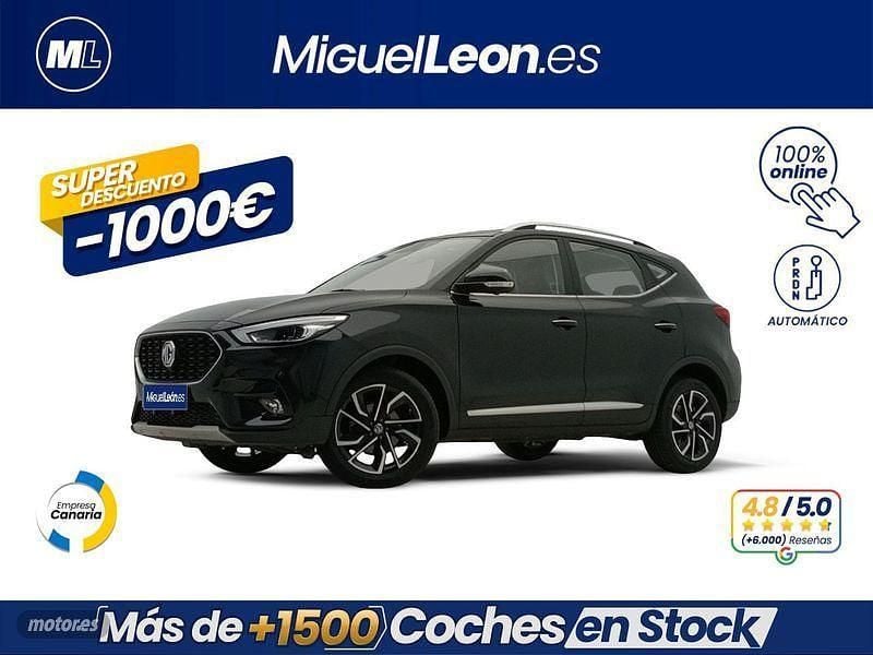 Negro Usado 2023 MG ZS Luxury SUV | 15.985 € (Precio justo) - Imagen 1/3