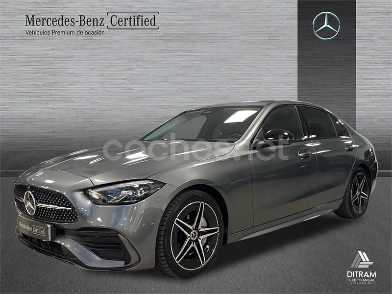 Gris / plata Usado 2024 Mercedes C220 Berlina | 41.900 € (Precio justo) - Imagen 1/4