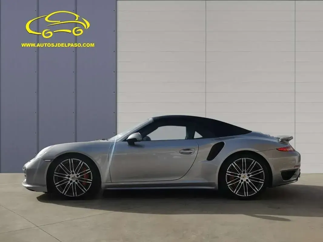 Usado Porsche 991 521 CV (383 kW) 2013 Gris Descapotable